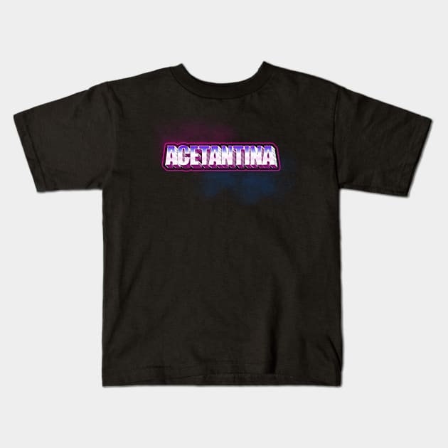 Acetantina vaportrap Kids T-Shirt by okefandi